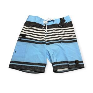 Swell Light Up Board Shorts Blue Beach Summer Surf *Choose your Size* BNWT